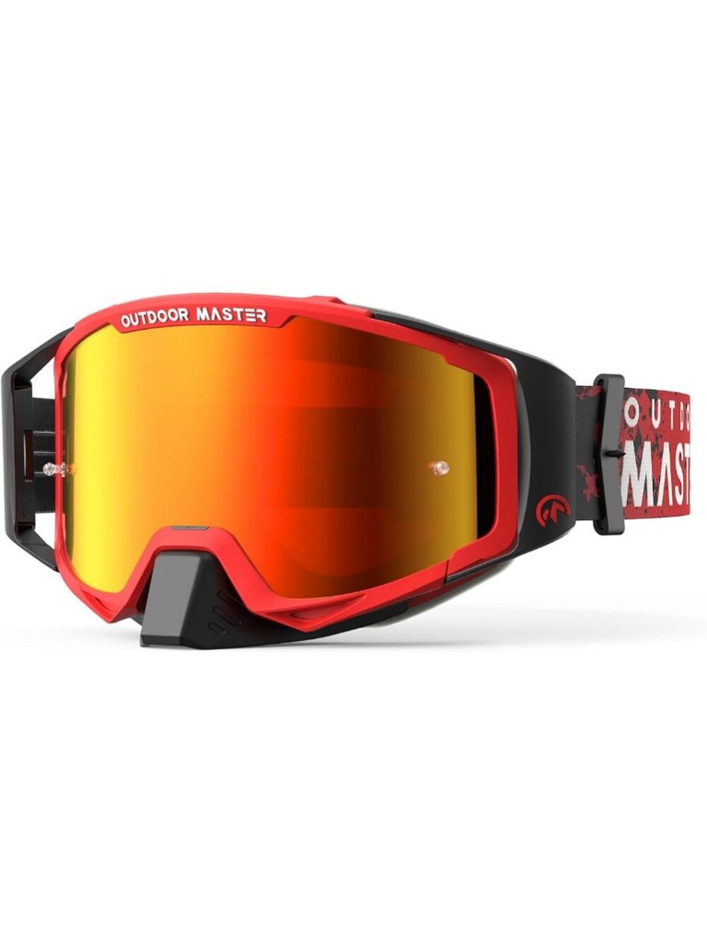 OTG Dirt Bike Goggles for Motorcycle & Motocross | UV Protection, Anti-Fog Lens